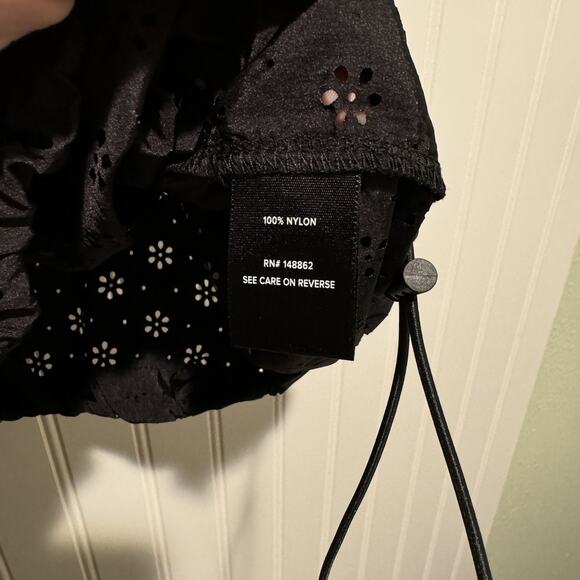 Torrid Tru Nylon Black Eyelet Bomber Jacket NEW Plus Size 3X - Picture 7 of 8